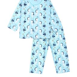 Unisex Kids Pure Cotton Full Sleeves Printed Night Suit, Sleepsuit for Kids-image-57