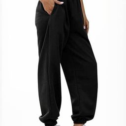Imsa Moda Women Loose Fit High-Rise Joggers Trousers-image-53