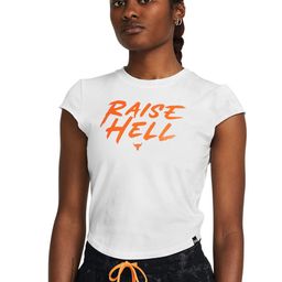 UNDER ARMOUR Printed Project Rock Underground Cap Sleeves T-Shirt-image-18