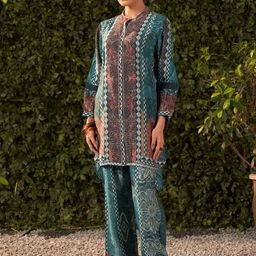 Lakshita Printed Tunic With Trousers Co-ord-picture-51