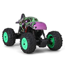 SEEDO 1:18 SCALE 2.4 GHZ Remote Controlled Dino Rock Crawler - Green image 5