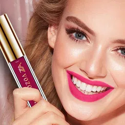 VOZO Set Of 2 Stay-All-Day Matte Liquid Lipstick - 4 ml Each - Red - Magenta image 2