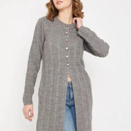 Cantabil Grey Cardigan-image-50