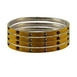 Vidhya Kangan Brown Brass Bangles-image-41