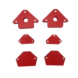 SHIV ALASKA Corner Clamp 10x9 cm Multi Angle Magnetic Welding Holder (Pack of 6)-0