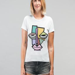 TAJNAN Women Cotton Tshirts-image-55