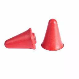 Milwaukee Red Tapered Banded Earplugs 25 dB Noise Reduction Rating, 787VJ9 (Pack of 5)-image-6