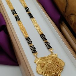 niva fashion Gold-Plated Brass Mangalsutra-image-31