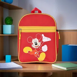 YK Kids Disney Mickey Printed 2-Compartments Small School Backpack-picture-17