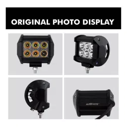 Auto Pearl 3 W 6 LED Fog Light for Bike (Pack of 2 Pcs) image 2