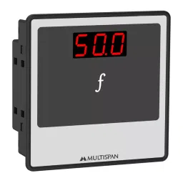Multispan 230 V AC Class 0.5 Single Phase Frequency Meter, FRQ-21 image 2