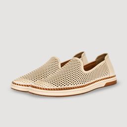 Big Boon Men Slip On Laser Cut Loafers-image-91
