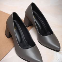 TWINSSHOE Women Pointed Toe Block Pumps-image-53