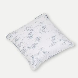 SWAYAM Grey & White Set of 2 Abstract Square Cushion Covers image 3