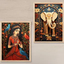 Traditional Wall Art With Frame Home Decor Wall Painting For Living Room Office Bedroom-picture-11