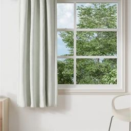 Ddecor Live Beautiful Grey Polyester 5 ft Window Curtain-picture-32