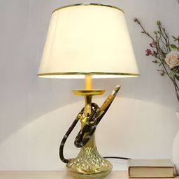Fos Lighting White Glass Cylindrical Shaped Table Lamp-18