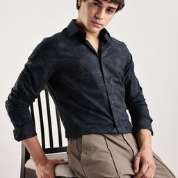 Calvin Klein Jeans Men Slim Fit Floral Opaque Printed Casual Shirt-image-94