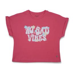 Gini & Jony Kids Pink Floral Print T-Shirt-picture-8