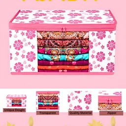 Ajabh Pink Set of 5 Regular Multi-Utility Organisers image 5