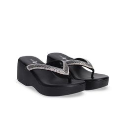 Ninaa Rossie Women Ethnic - Embellished Platform Sandals-picture-13