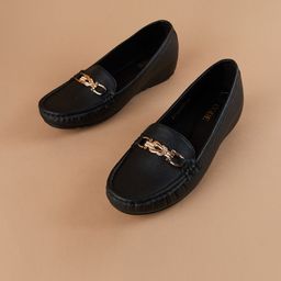 CODE by Lifestyle Women Textured Horsebit Loafers-49