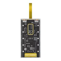 Ikall IKPB20D-WHT 20000 mAh White Power Bank-39