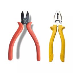 Sky Blue SBE_PLIER_COMBOS_COMBO_632 7.8 Inch Steel Lineman Plier (Pack of 2)-image-0