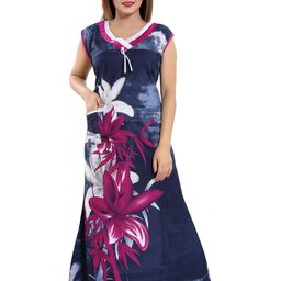 Inner Beats Women Cotton Blend Nightdress-picture-35