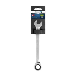 Hogert Technik 27 mm Chrome Vanadium Steel Open Style German Combination Ratchet Spanner HT1R027-26