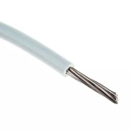 RS PRO 8725233 0.2 mm² Single Core Hook Up Wire White 100 m-picture-6