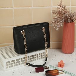 Metro Embellished Structured Handheld Bag-1