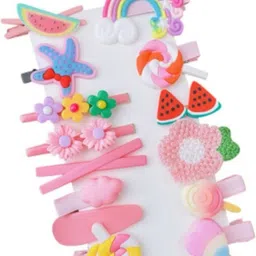 Radhya Accessories Women Rainbow Dream 14 Hair Clips Card-image-13
