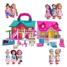 Yunicorn Max Doll House Set with Dolls Combo - 10 Pcs-27