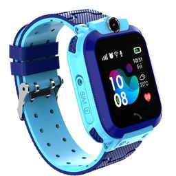 Wearfit Next Gen Champ 2G IP67 Waterproof Children Smart Watch With Voice & SOS Calling - Blue-17