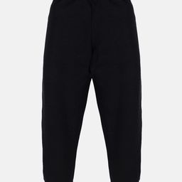Kiddopanti Solid Fleece Track Pant - Jet Black-picture-24