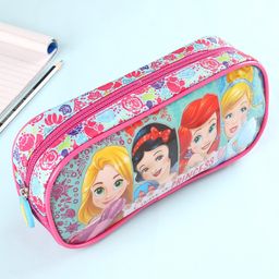 Disney Princess Pencil Pouch with Single Compartment - Blue-26