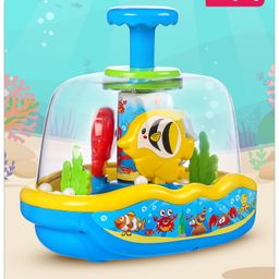 Babyhug Premium Press & Play Magic Fish Toy - Multicolor-image-14
