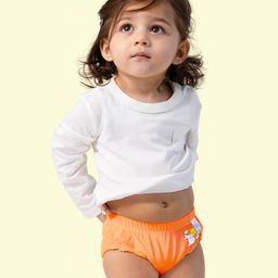 SuperBottoms  Bamboo Bunny Printed Super Soft Brief - Orange-image-72