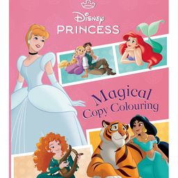 Disney Princess Magical Copy Colouring Book - English-23