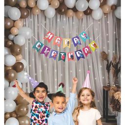 Funcart Cocomelon Happy Birthday Paper Banner - Multicolor-3