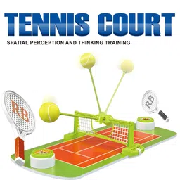 NEGOCIO 2 Players Parent-child Interactive Indoor Mini Desktop Swing Balls Table Tennis Count Score Board Game Toy for Kid- Pack of 1-picture-23