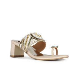 Inc 5 Women Western Embellished Block Sandals-22