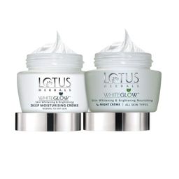 Lotus Herbals Set Of 2 Whiteglow Deep Moisturising Cream & Nourishing Night Cream- 60gEach-17