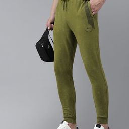 THE BEAR HOUSE Ardor Edition Men Washed Pure Cotton Slim Fit Track Pants-image-2