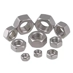 Generic 10mm Stainless Steel Hex Nuts Silver-Pack of 25-image-71