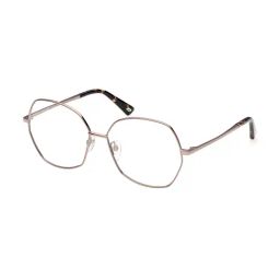 Web Eyewear Bronze Geometric Eye Frames for Men-image-56