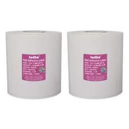 Tudko 75x75 mm 80 GSM 1 UP Self Adhesive Paper Label White (Pack of 2 Pcs)-17