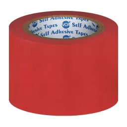 VCR 18 m x 72 mm Waterproof PVC Red Floor Marking Tape, 12 Rolls Per Pack-25