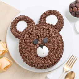 Beary Delight Semi-Fondant Cake (1 Kg)-picture-25